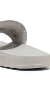 Puma BMW M motorsport logo leadcat 2.0 slides in cool light gray - Back View