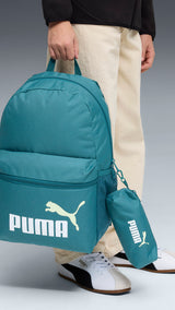 PUMA phase 20L backpack set in emerald ice