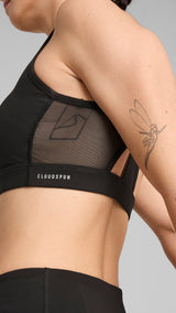 Puma 4keeps CLOUDSPUN bra in black - Model Shot 02