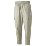 Puma classics woven pants in black - Front View