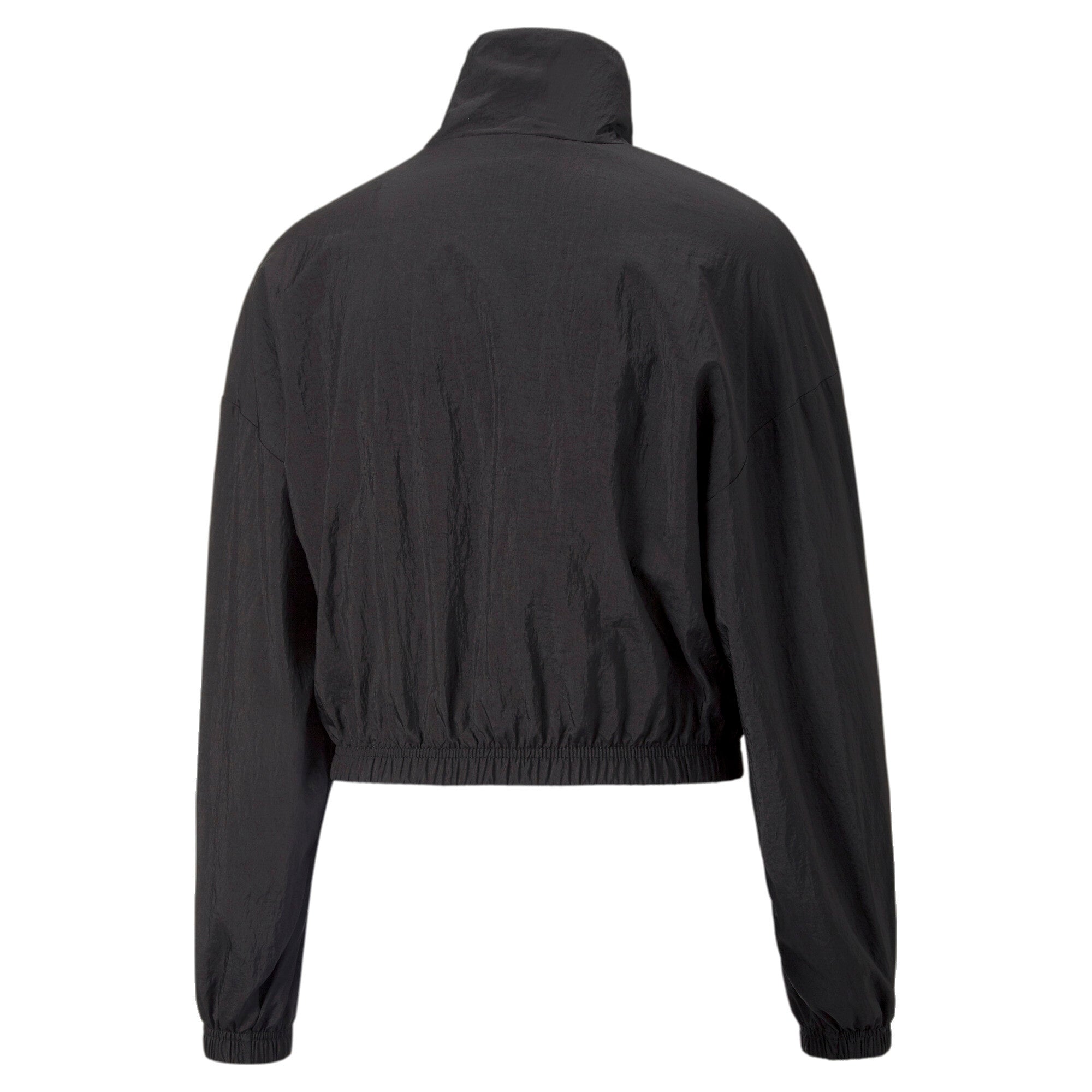 Puma dare to woven track jacket in black - Back View