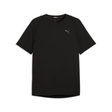 PUMA PWRMODE training tee men in black — front view
