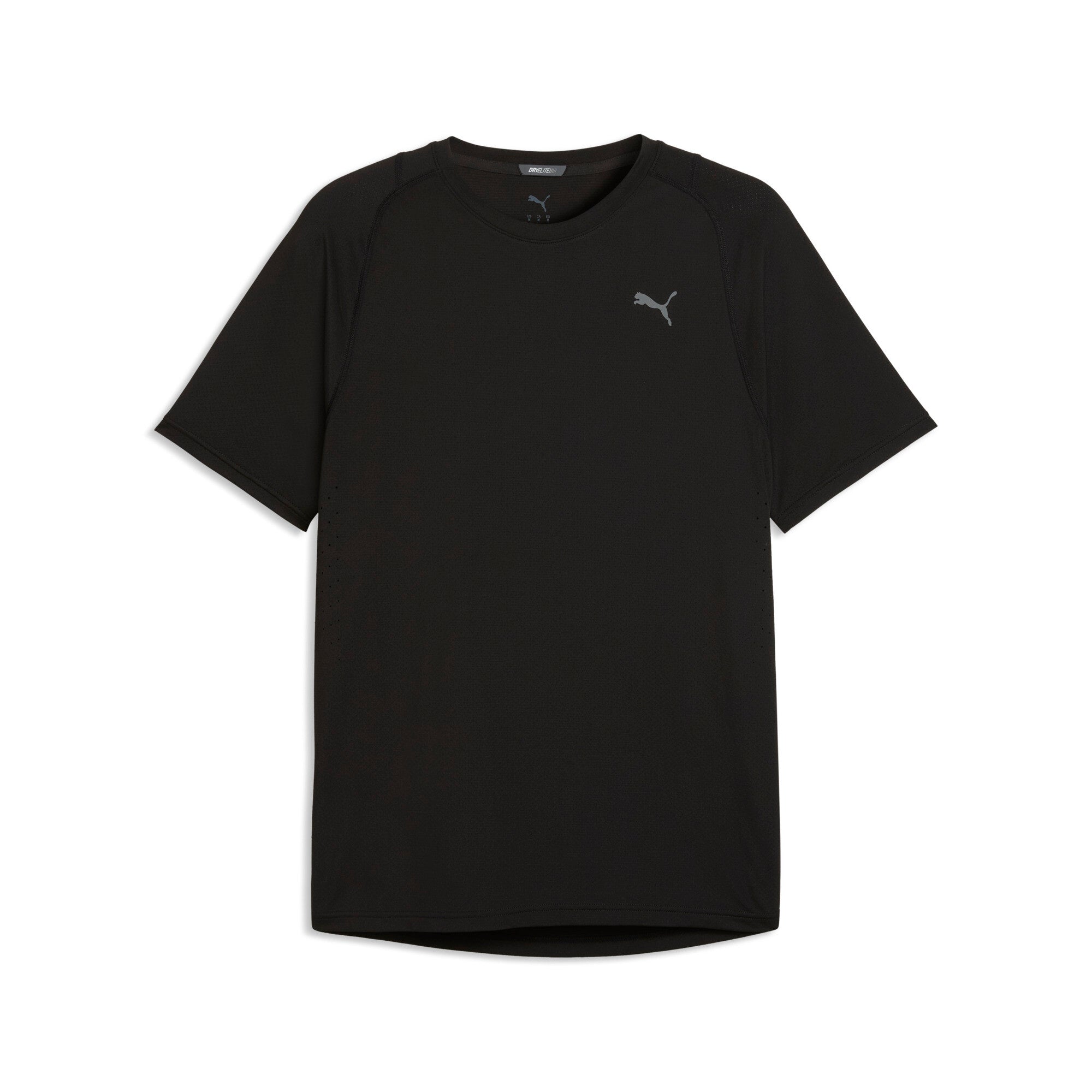 PUMA PWRMODE training tee men in black — front view