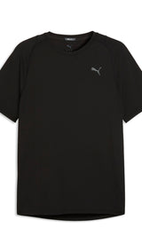 PUMA PWRMODE training tee men in black — front view