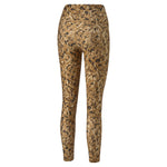Puma training safari glam high waisted 7/8 leggings in black - Back View