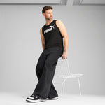 PUMA ESSENTIALS no. 1 logo tank - black