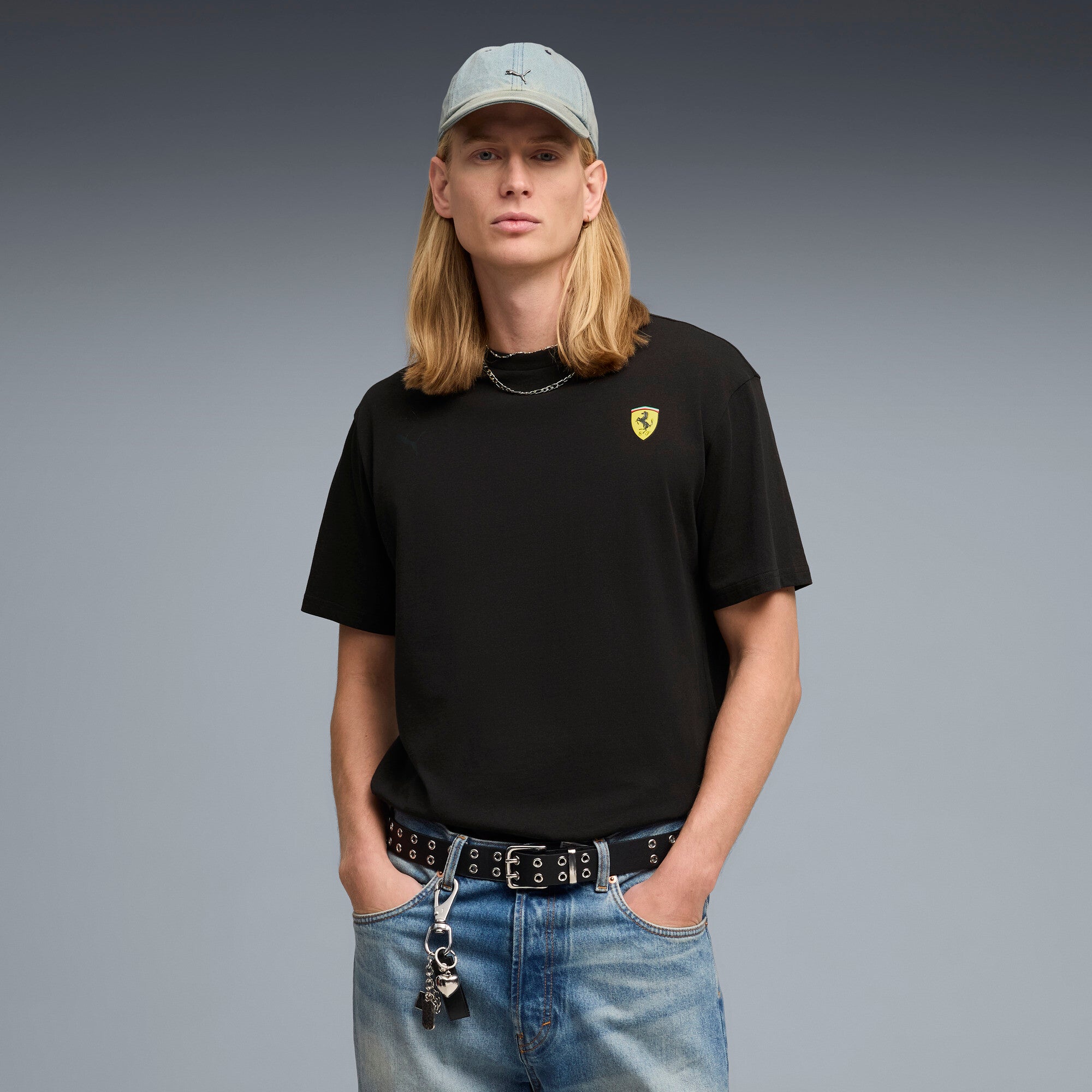 PUMA scuderia ferrari speed tee men in black