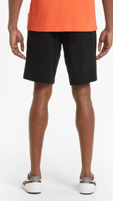 Puma essentials shorts in black - Model Shot 02