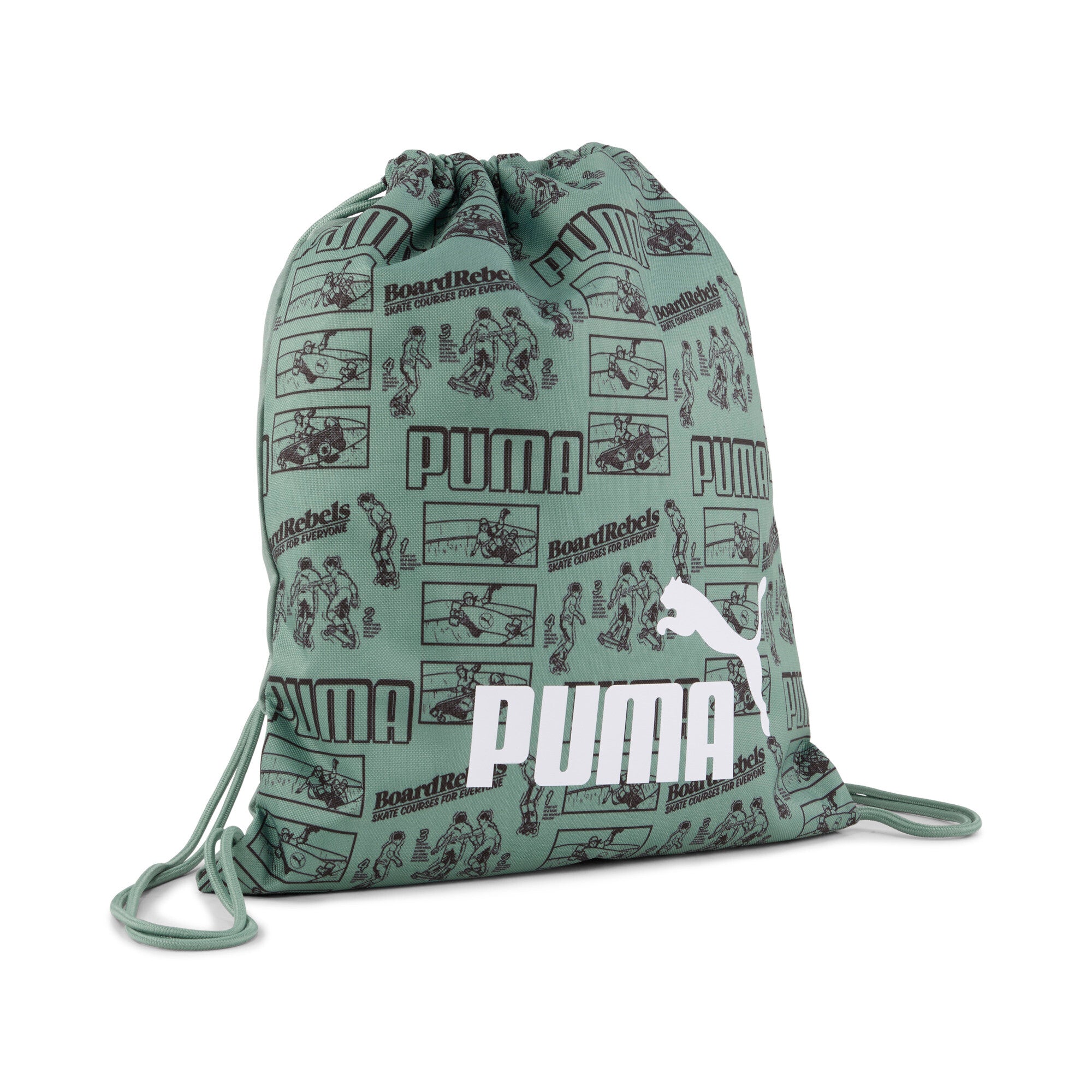 Puma phase AOP small 90ie in green moon and mid 90ies - Front View