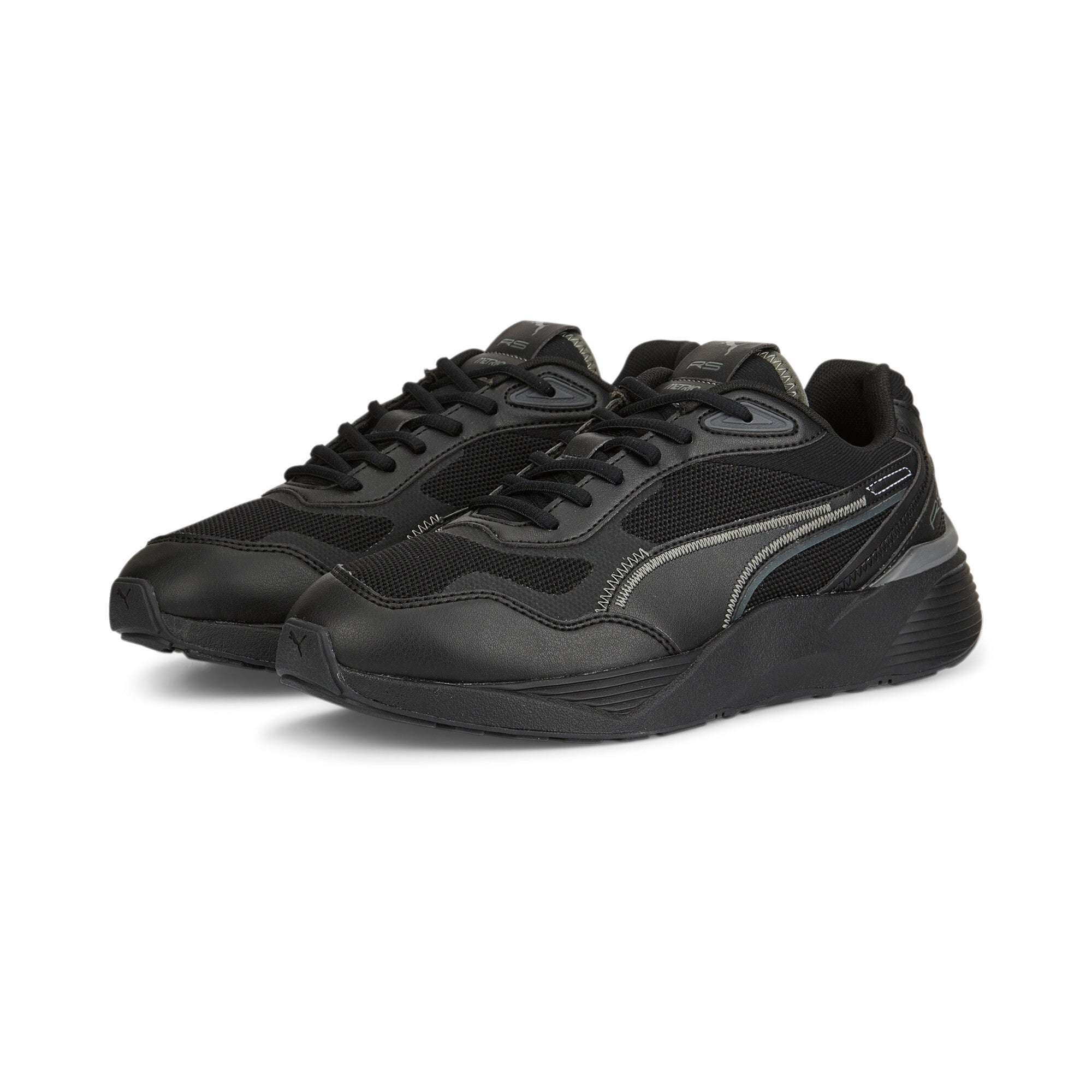 Puma RS-metric core sneakers in white - Front View
