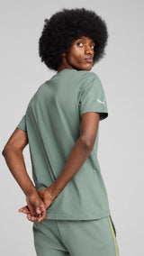 Puma scuderia ferrari hp race coloured big shield tee in black - Model Shot 02