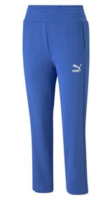 Puma T7 high waist pants in black - Front View