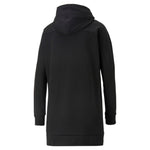 Puma day in motion zip hoodie in black - Back View