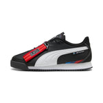 Puma BMW M motorsport roma stradale sneakers in black and white - Side View 01