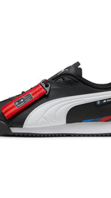 Puma BMW M motorsport roma stradale sneakers in black and white - Side View 01
