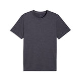 PUMA TAD ESSENTIALS heather cat tee men in galactic gray heather