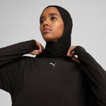 Puma modest oversized tee in black - Model Shot 02