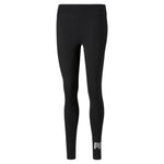 Puma essentials+ metallic leggings women in black - Front View