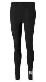 Puma essentials+ metallic leggings women in black - Front View