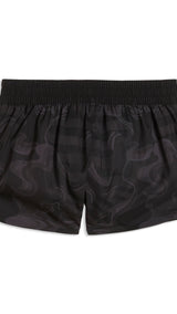 PUMA league 3" training shorts women in black — back view