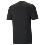 Puma clash graphic tee in black - Back View
