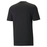 Puma clash graphic tee in black - Back View