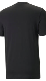 Puma clash graphic tee in black - Back View