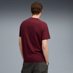 PUMA PUMATECH tee in dusky gray - ruby shimmer