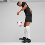 Puma teamFINAL football training jersey in black and silver - Model Shot 03