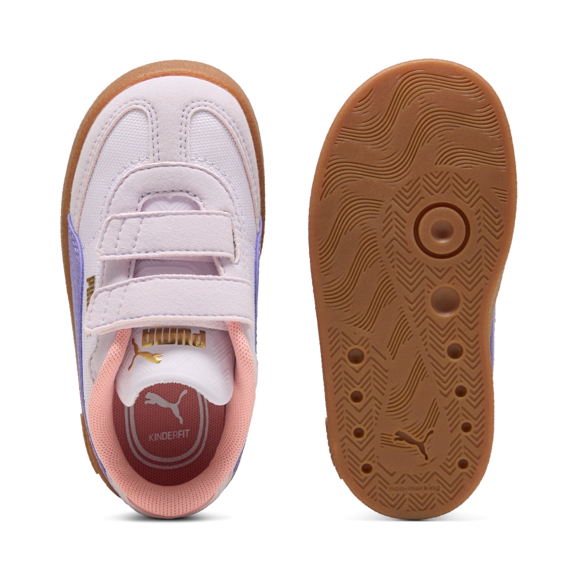 Puma club ii era sneakers toddler in purple - Side View 02