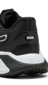 Puma PWR hybrid training shoes in black - Back View