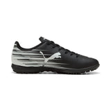 PUMA ATTACANTO II TT football boots men in black and white — side view 3
