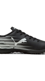 PUMA ATTACANTO II TT football boots men in black and white — side view 3