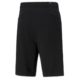 Puma essentials shorts in black - Back View