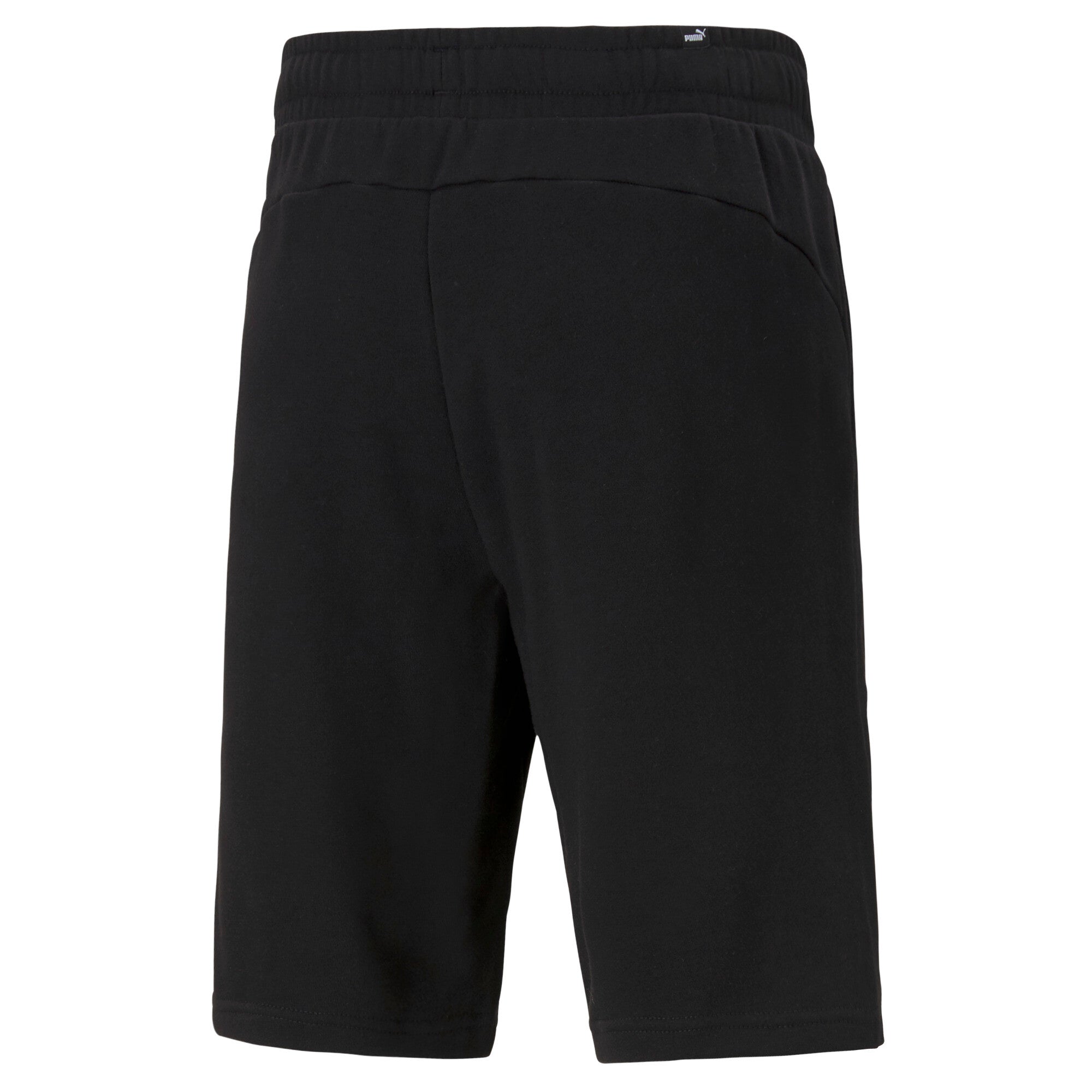 Puma essentials shorts in black - Back View