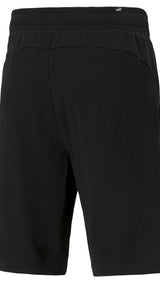Puma essentials shorts in black - Back View
