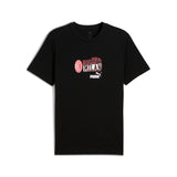 Puma football AC Milan ftblNRGY tee in black - Front View