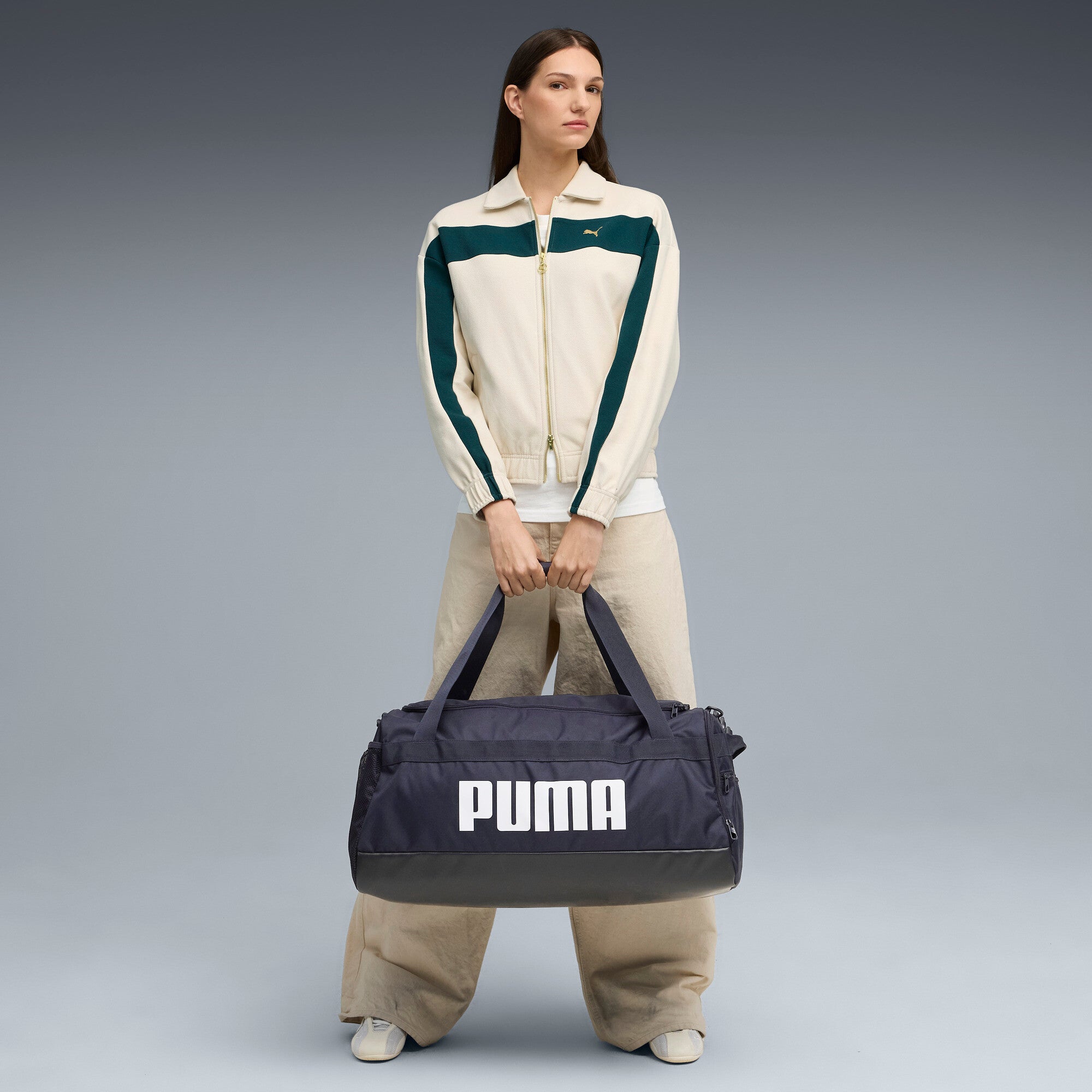 PUMA Challenger 58L medium sports bag in new navy - new navy