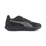 Puma running feline profoam safari glam shoes in black - Side View 03