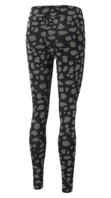 Puma essentials+ animal leggings in black - Back View