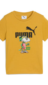 PUMA Super puma graphic tee - archive gold