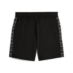PUMA ESSENTIALS tape woven 5" shorts - black