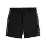 PUMA ESSENTIALS tape woven 5" shorts - black
