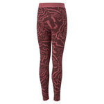 Puma alpha printed leggings in purple - Back View