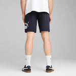 Puma essentials big no. 1 logo 10" shorts in black - Model Shot 02
