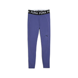 Puma strong tights in blue crystal - Front View
