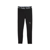Puma strong tights in black - Front View