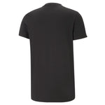 Puma iconic t7 men's tee in black - Back View