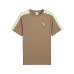 Puma T7 tee in totally taupe - Front View