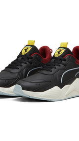 Puma scuderia Ferrari RS-X sneakers in black and intense red - Front View
